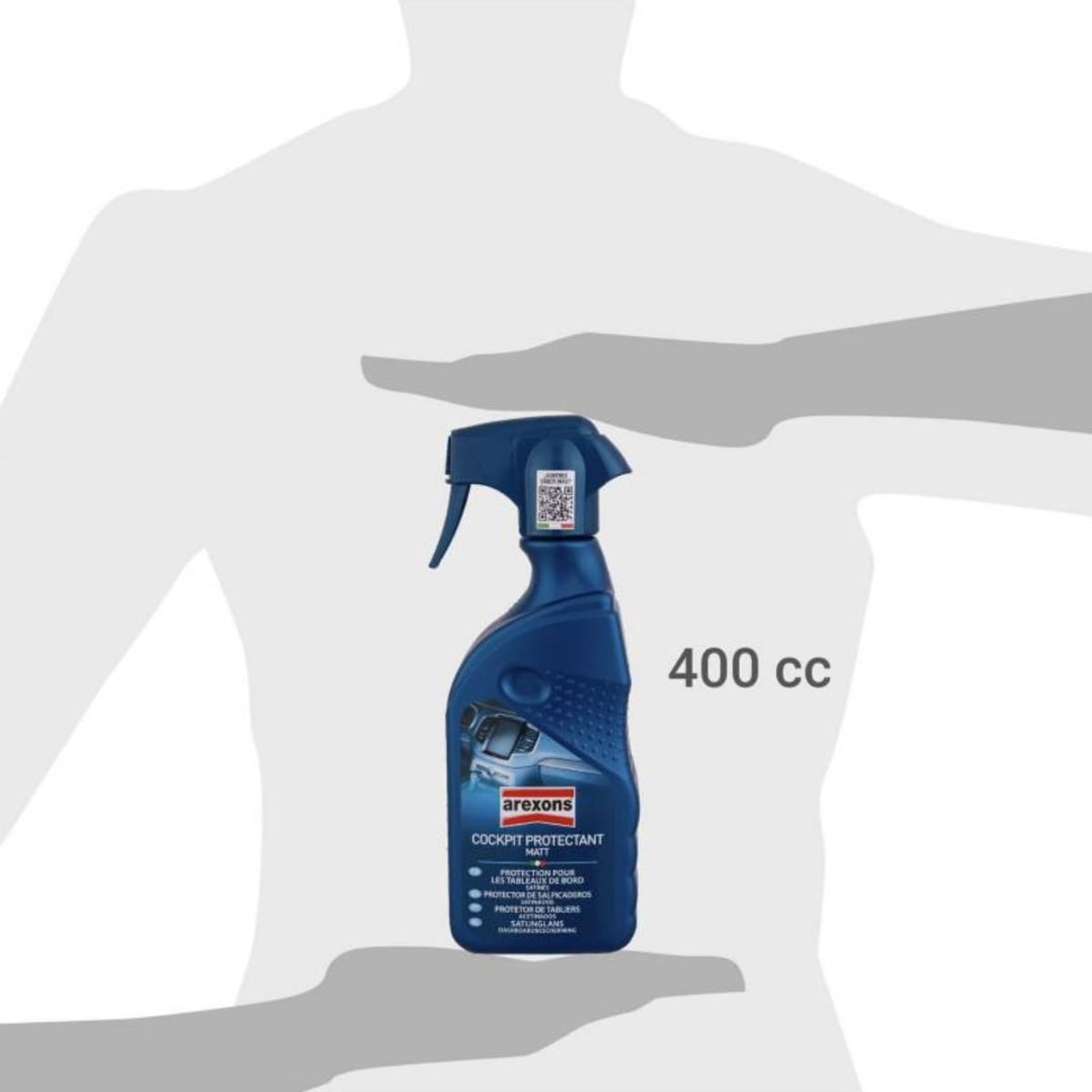 GENERICO - Protector de tableros brillante De Auto Arexons 400 ml