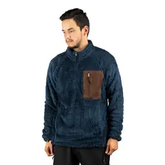BLUE MOUNTAIN - Polar Chiporro Outdoor Cervino Hombre Azul