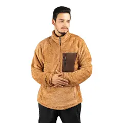 BLUE MOUNTAIN - Polar Chiporro Outdoor Cervino Hombre Café