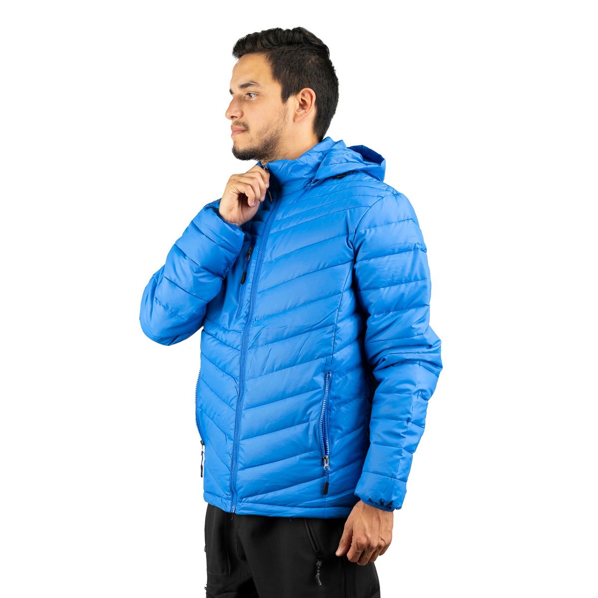 BLUE MOUNTAIN - Parka Termica Outdoor Elbrus Hombre Azul Blue Mountain