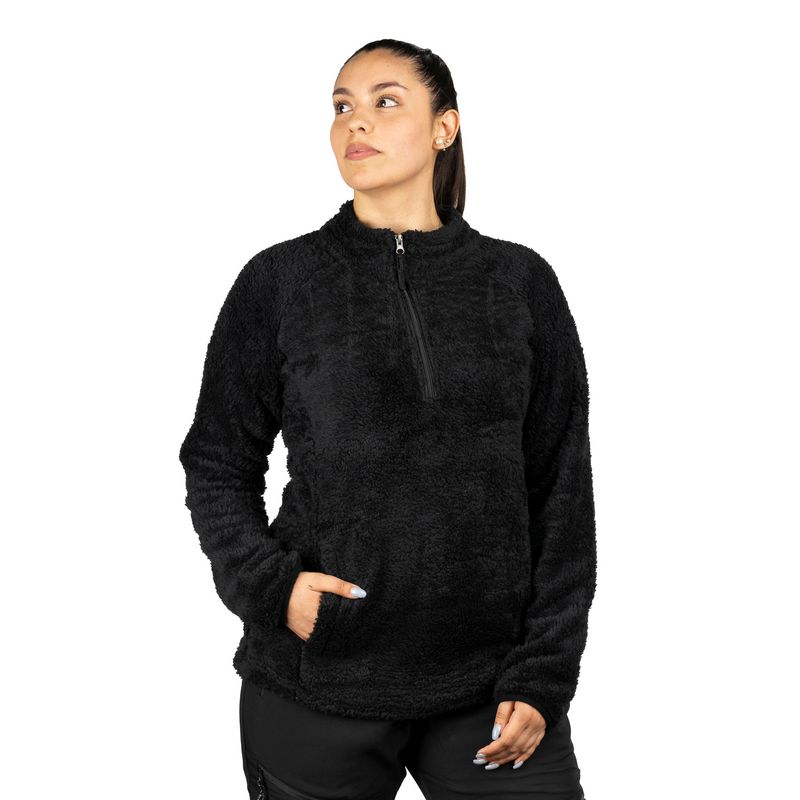 BLUE MOUNTAIN - Polar Chiporro Outdoor Cervino Mujer Negro Blue Mountain
