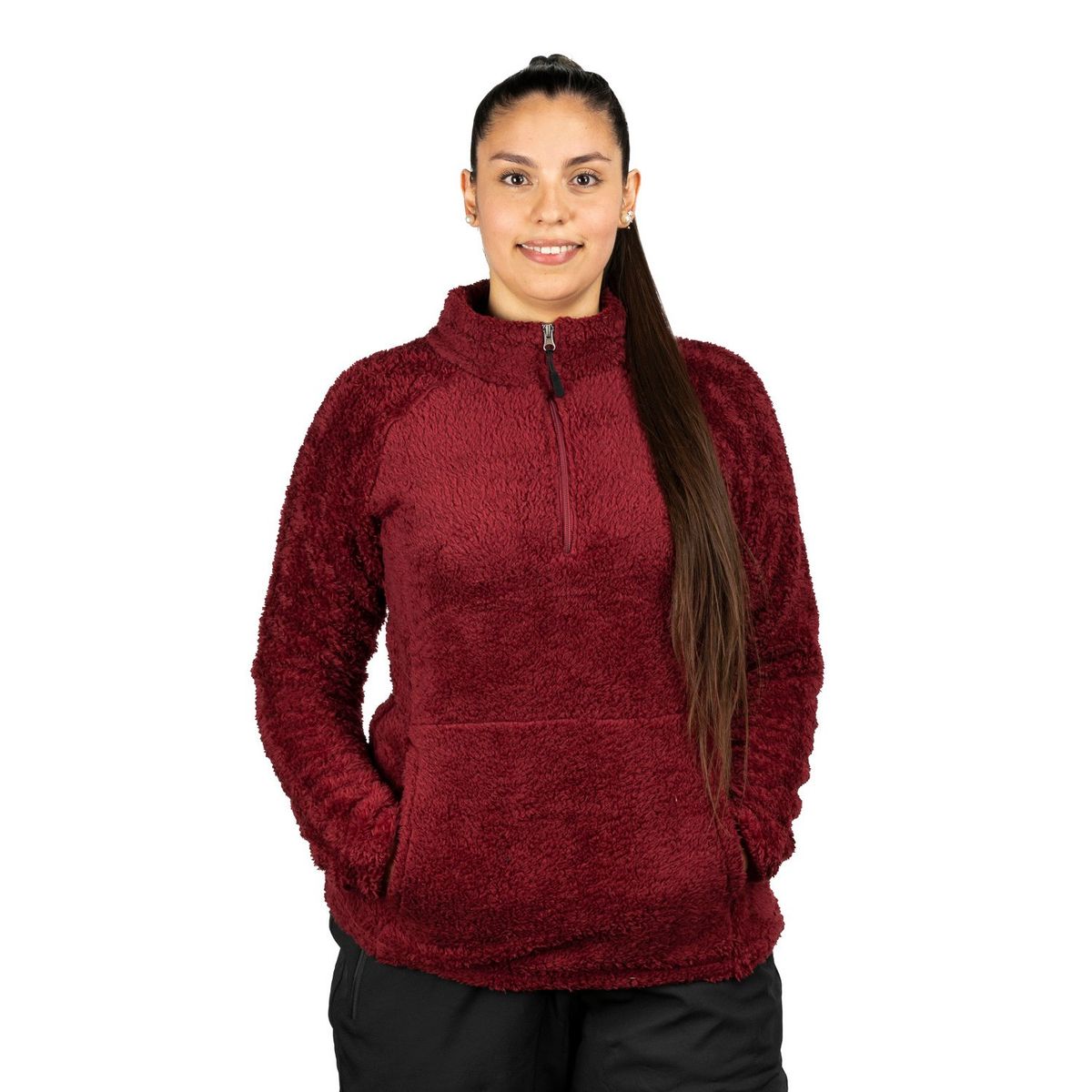 CHINITOWN - Polar Chiporro Outdoor Cervino Mujer Burdeo Blue Mountain