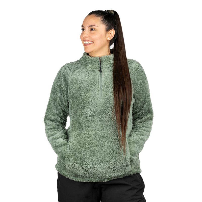 BLUE MOUNTAIN - Polar Chiporro Outdoor Cervino Mujer Verde Blue Mountain