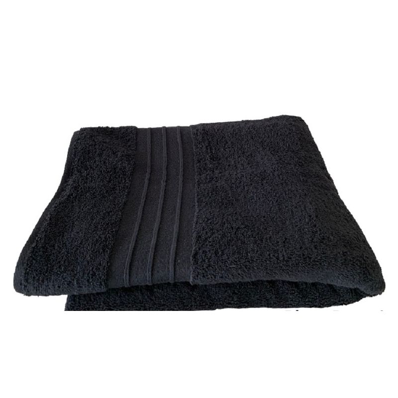 ZAGORA - Toalla turca Negro S