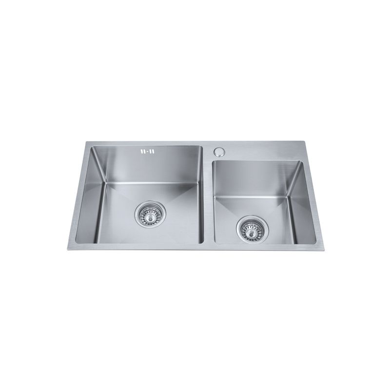 GRONER - Lavaplatos Doble Gröner Inox 801DH GRONER