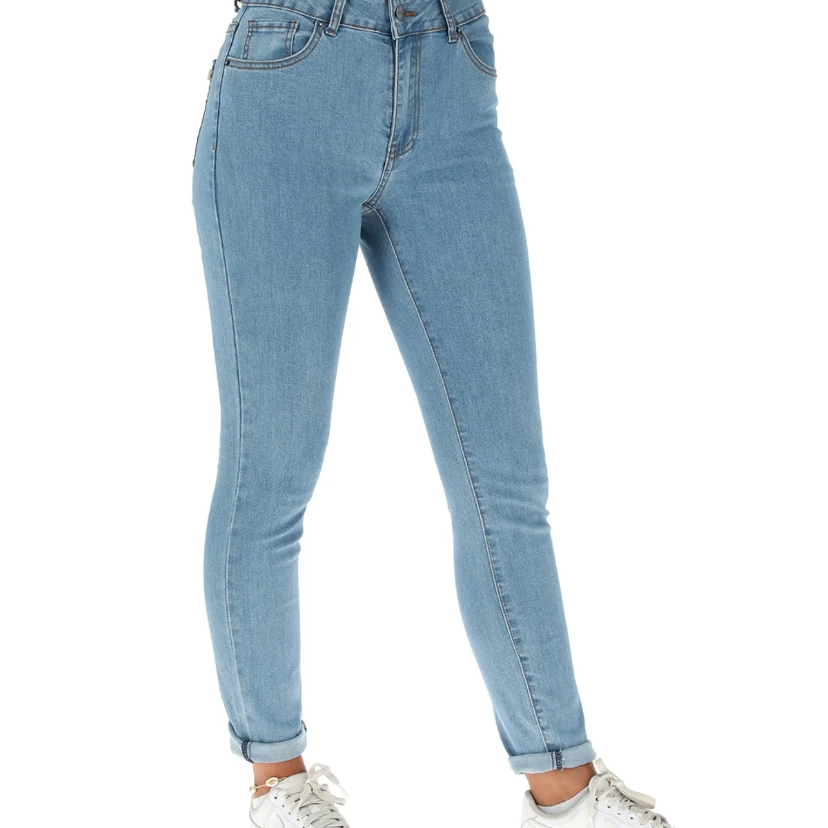 BUFFALO CHILE - Pantalon Jeans Palqui Celeste Mujer