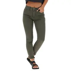 BUFFALO CHILE - Pantalon Jeans Palqui Verde Mujer