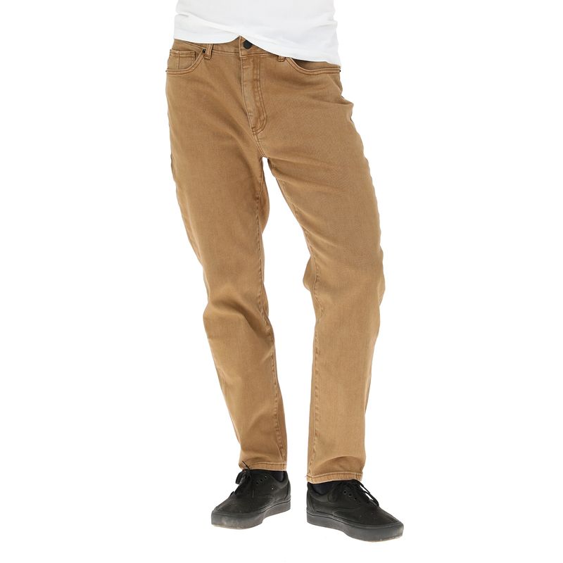 BUFFALO CHILE - Pantalon Jeans Patagua Mostaza Hombre
