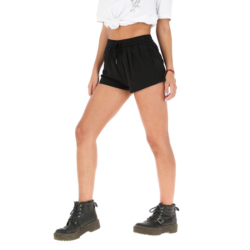 BUFFALO CHILE - Short Negro Mujer Buffalo