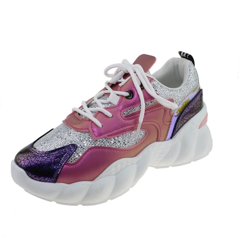 GENERICO - Zapatilla Casual Para Mujer Color Rosa