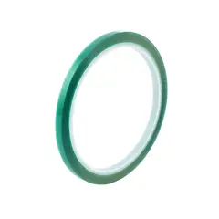 GENERICO - Cinta termica color verde 5mm x 33mts sublimacion estampado