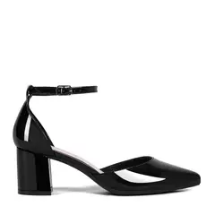 WEIDE - Zapato Taco Alto Negro Fiesta Mujer GH63