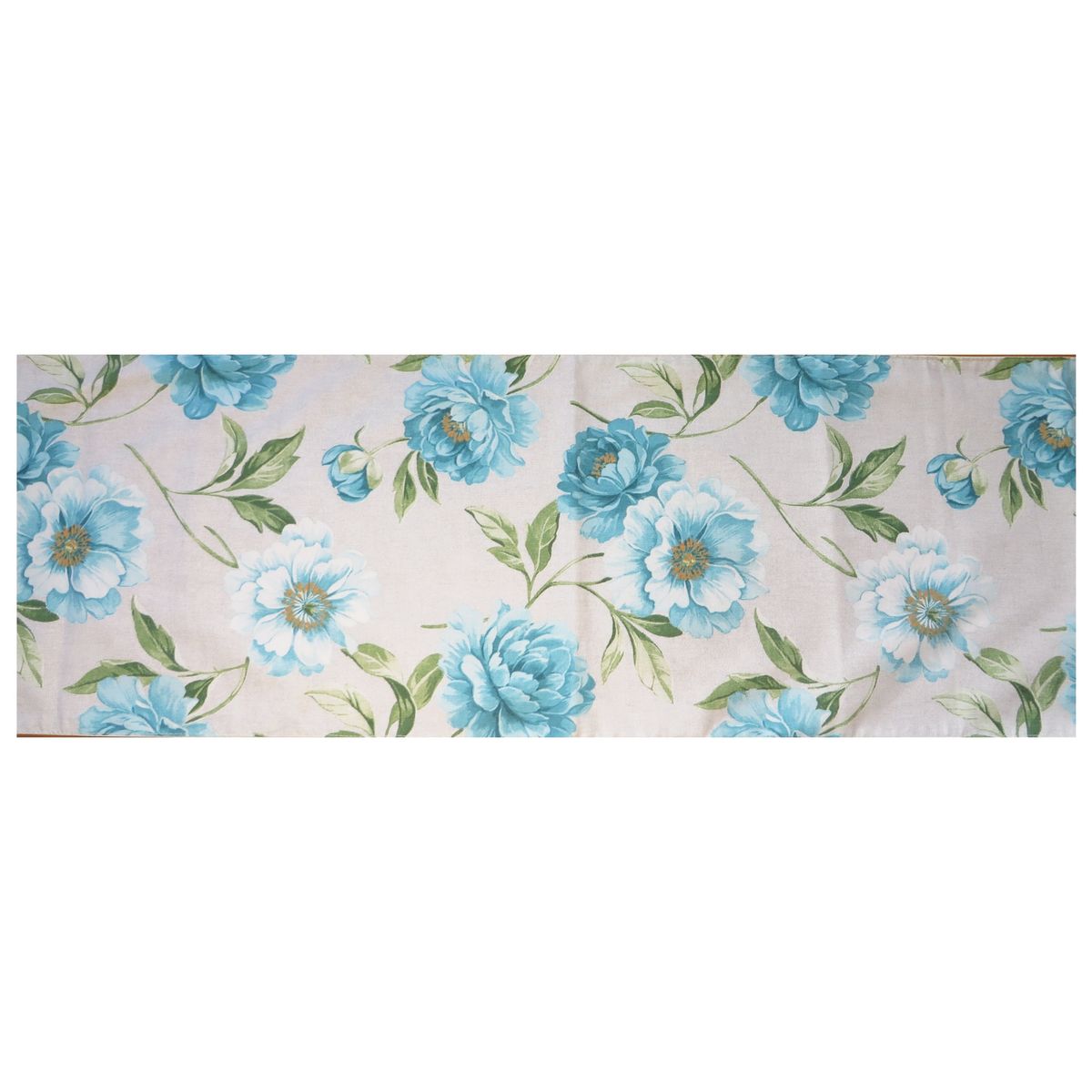 HASELNUSS - Camino de mesa flores celeste