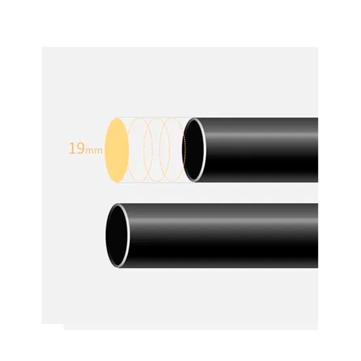 GENERICO - Perchero Metalico De Exhibicion Grande Negro.