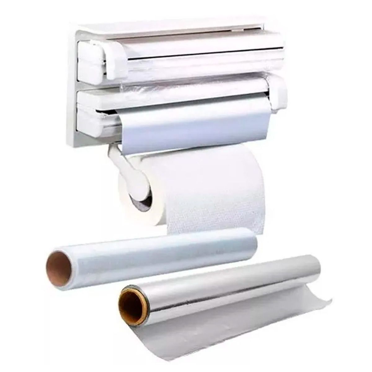 GENERICO - Porta rollo Toalla Nova Film Alusa Cocina Triple