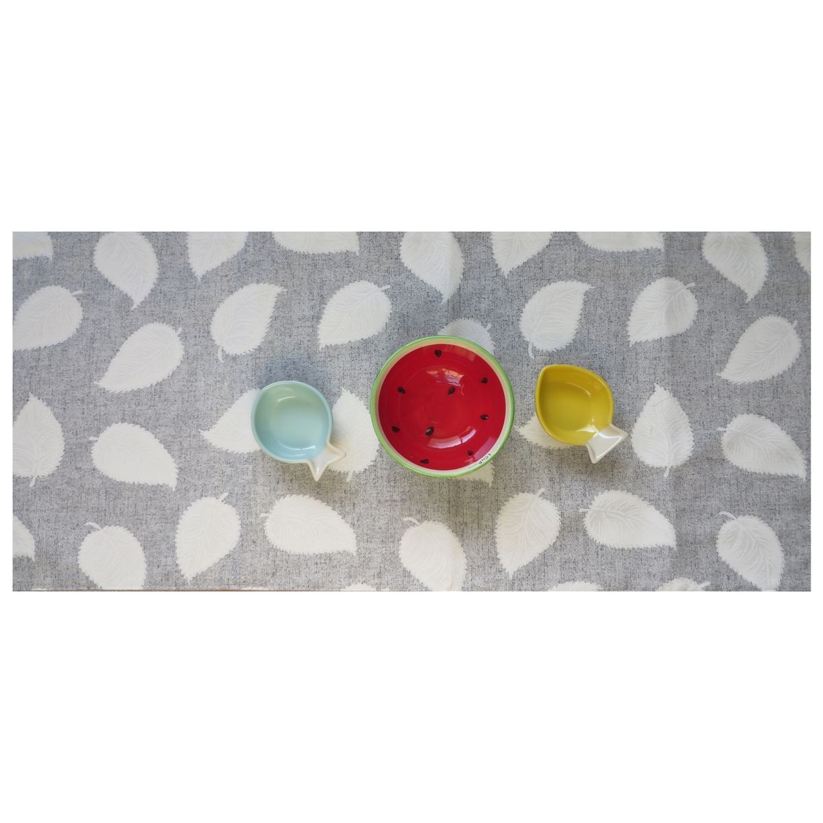 HASELNUSS - Camino de mesa hojas