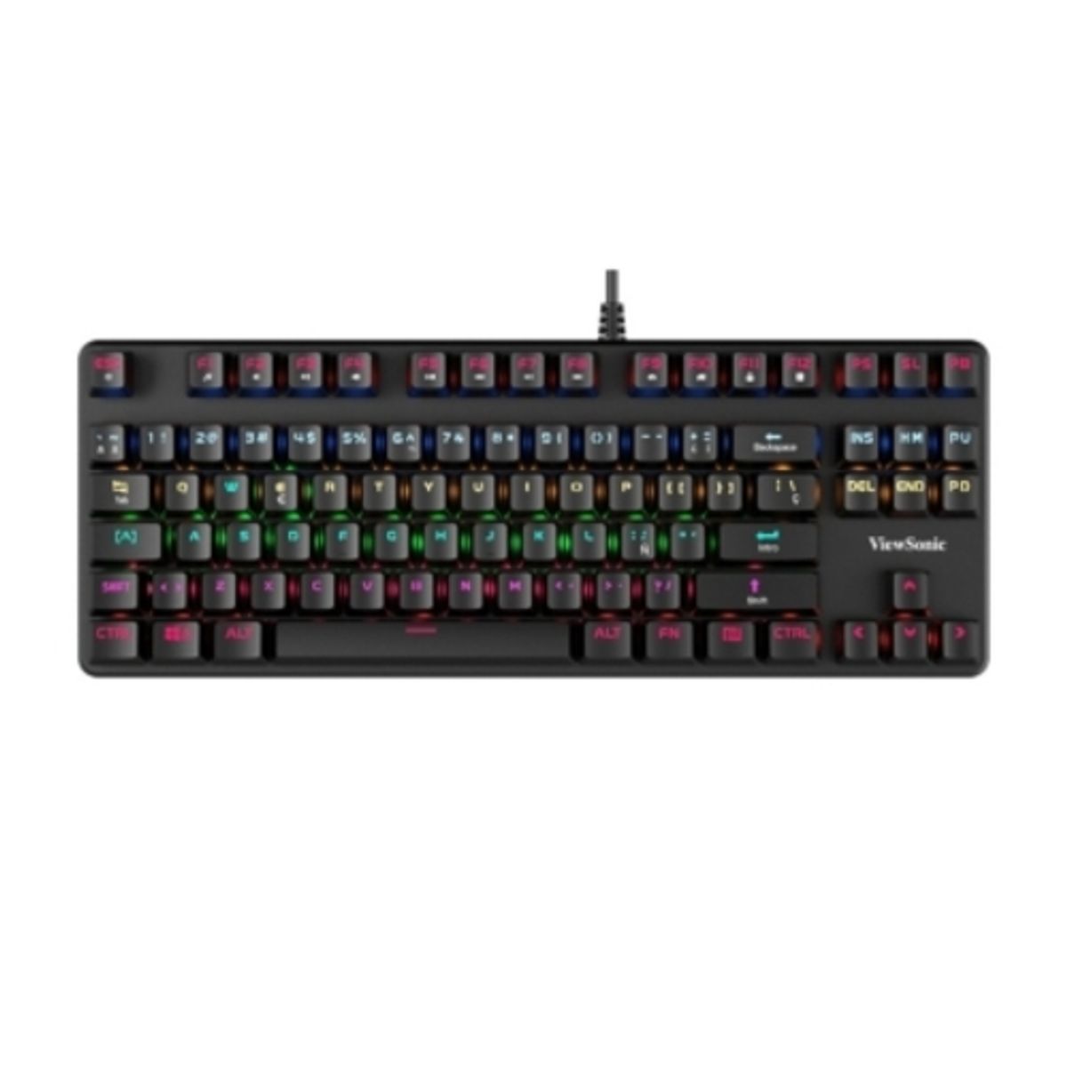VIEWSONIC - Teclado Mecanico 80%  Tenkeyless ViewSonic KU520