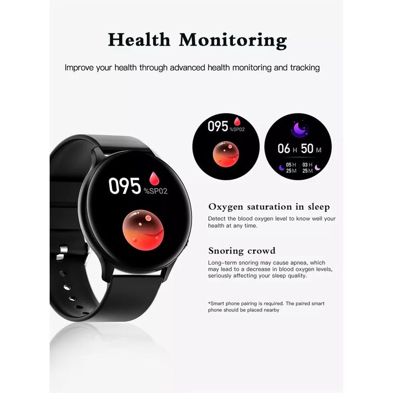 GENERICO - Smartwatch Deportivo MX Fitness Sport  Llamadas Bluetooth Salud 247