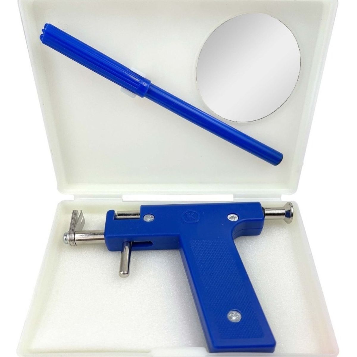 GENERICO - Kit Pistola Perforadora Aros Acero Inoxidable