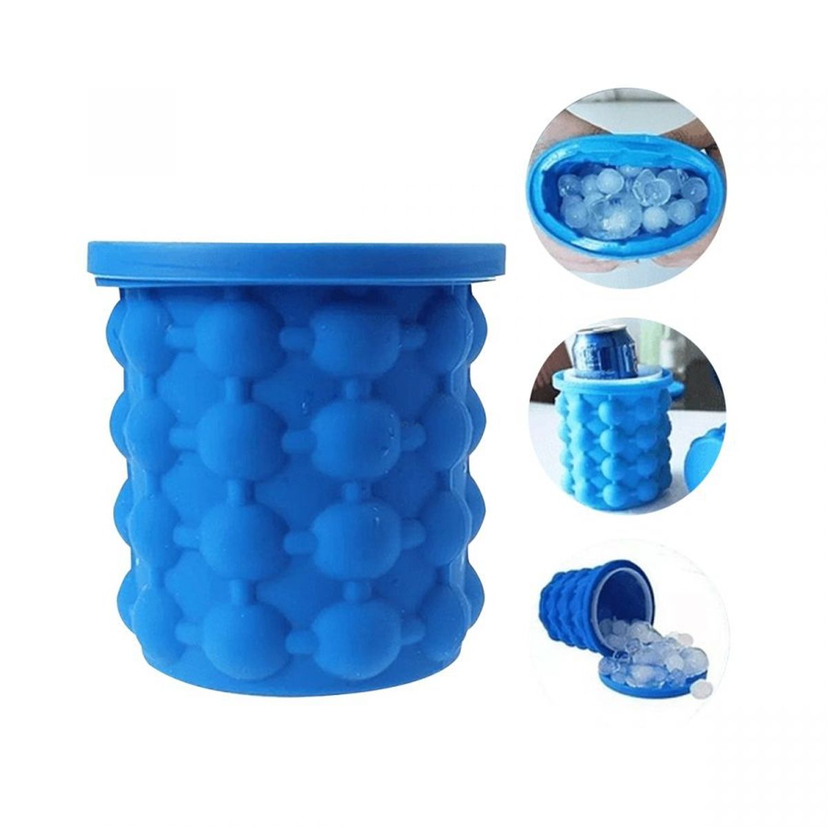 GENERICO - Cubeta De Hielo Hielera De Silicone