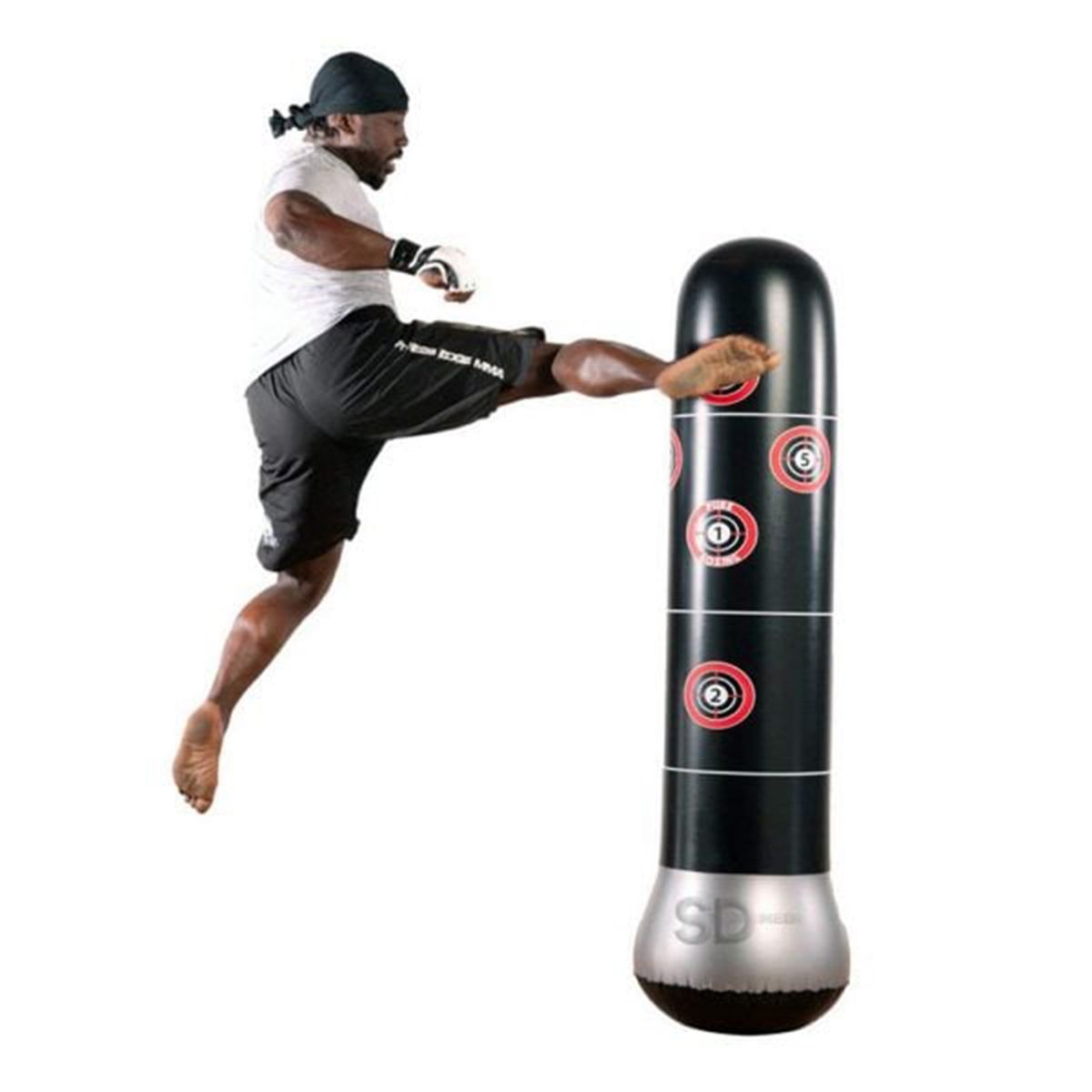 SDFIT - Punching bag inflable – Saco de boxeo 1.6 mt