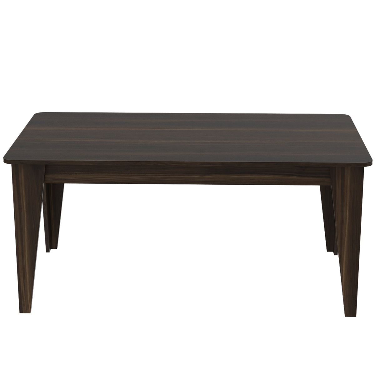 FMFURNITURE - Mesa De Comedor Fm -006O Café Oscuro 74x160x88 cm