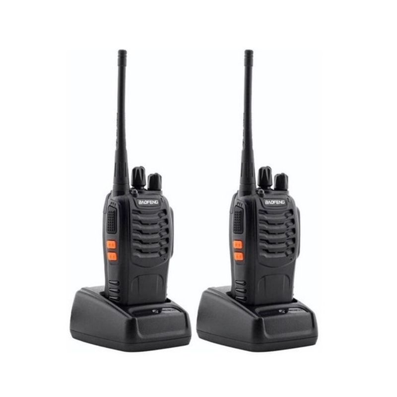 GENERICO - Pack Dos Radio Transmisor Walkie Talkie Bf-777s Baofeng