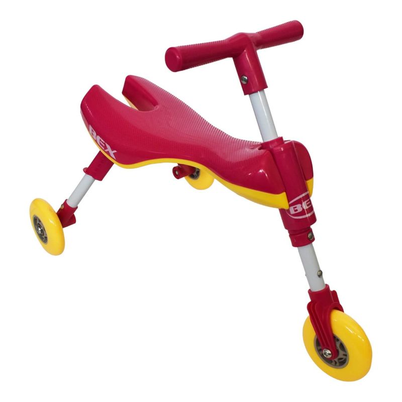 BEX - Triciclo Plegable Sin Pedales Rosa Bex