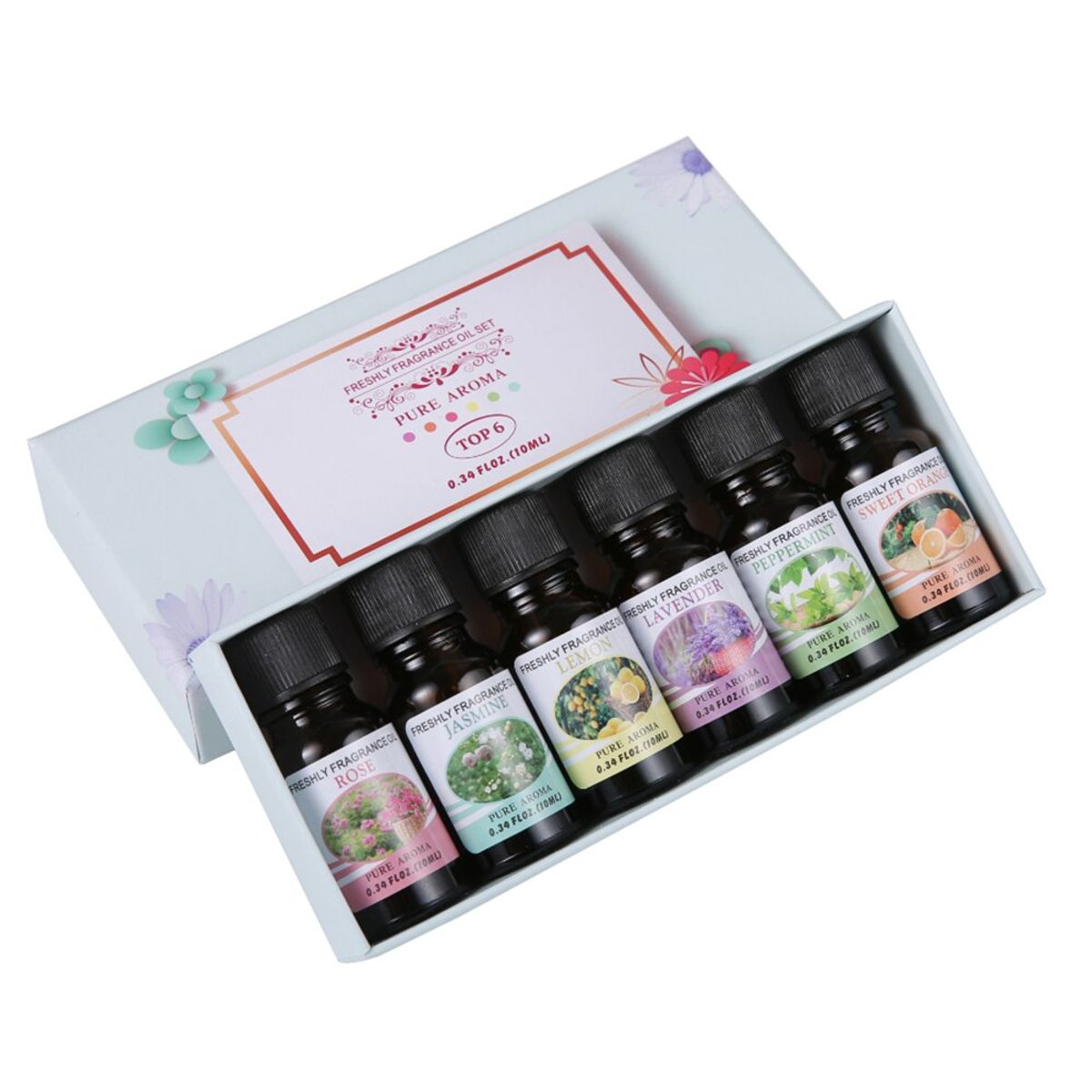 GENERICO - Pack 6 Esencias De Humidificadores Aceites Aromaticos Aroma