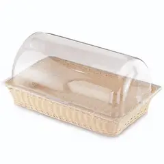 GENERICO - Panera Rattan Con Cupula Policarbonato