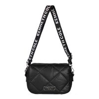 Cartera acolchada Peyton negra