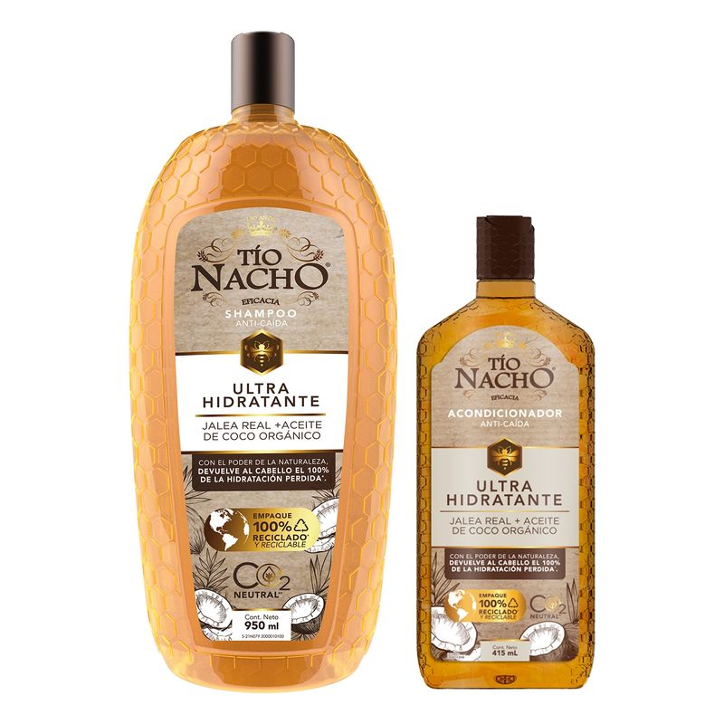 TIO NACHO - Pack Tio Nacho Coco Shampoo 950ml más Aco 415ml