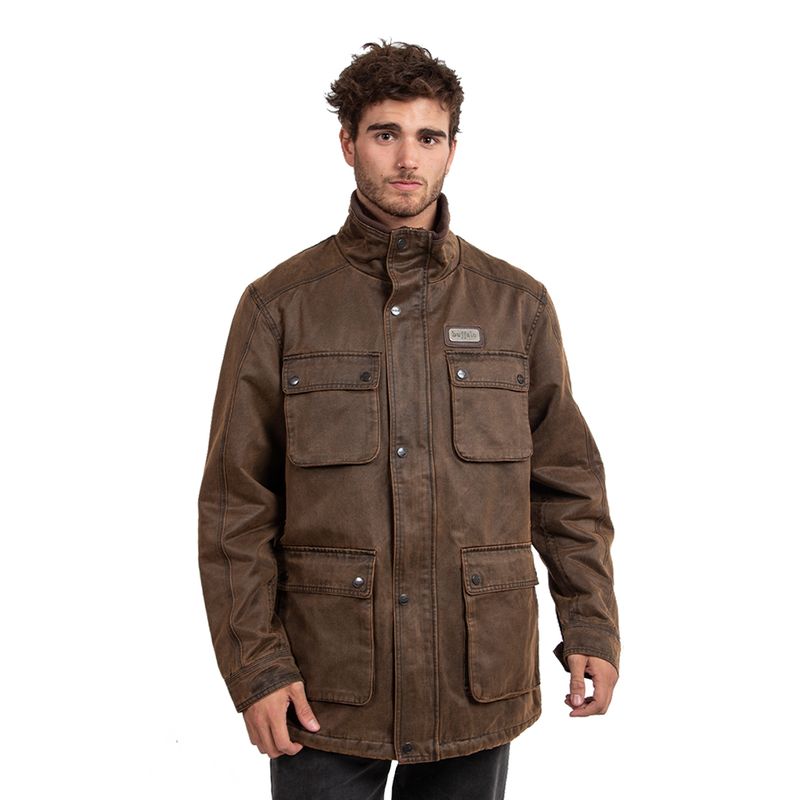 BUFFALO CHILE - Chaqueta Cantimplora Cafe Hombre