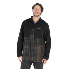 BUFFALO CHILE - Chaqueta Chilco Cuadrille Negro Hombre