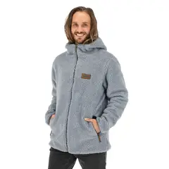 BUFFALO CHILE - Chaqueta Chiporro Gris Perla Hombre.