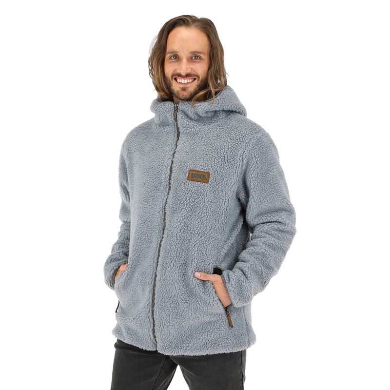 BUFFALO CHILE - Chaqueta Chiporro Gris Perla Hombre.