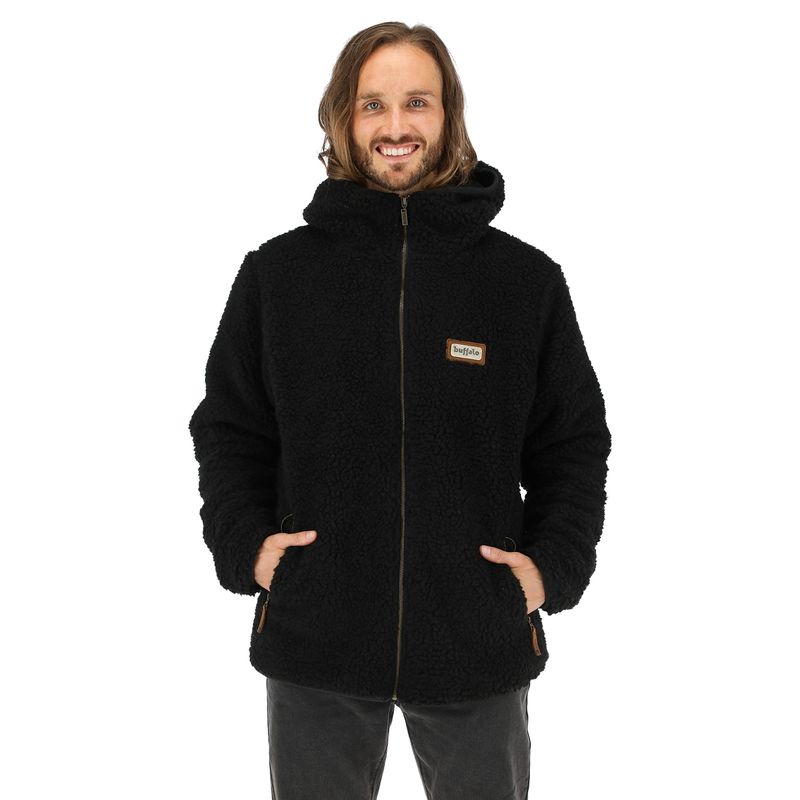 BUFFALO CHILE - Chaqueta Chiporro Negro Hombre.