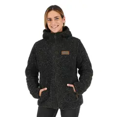 BUFFALO CHILE - Chaqueta Chiporro Negro Jaspeado Mujer