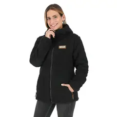 BUFFALO CHILE - Chaqueta Chiporro Negro Mujer