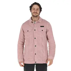 BUFFALO CHILE - Chaqueta Cotele Rua Rosado Hombre