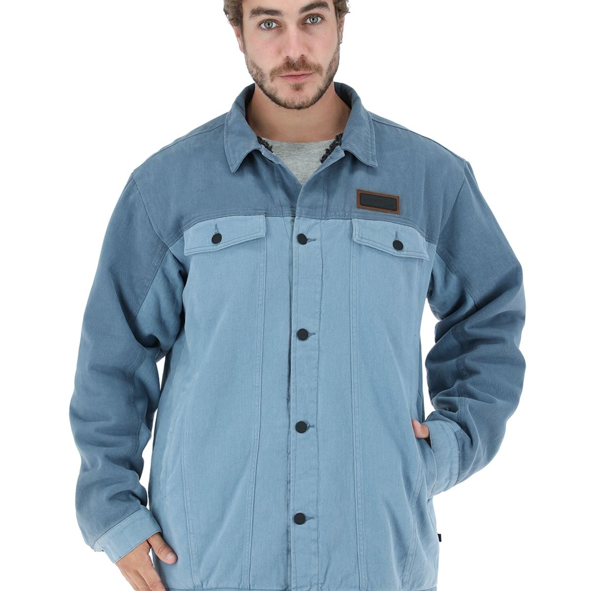 BUFFALO CHILE - Chaqueta Fiordo Chiporro Azul Hombre