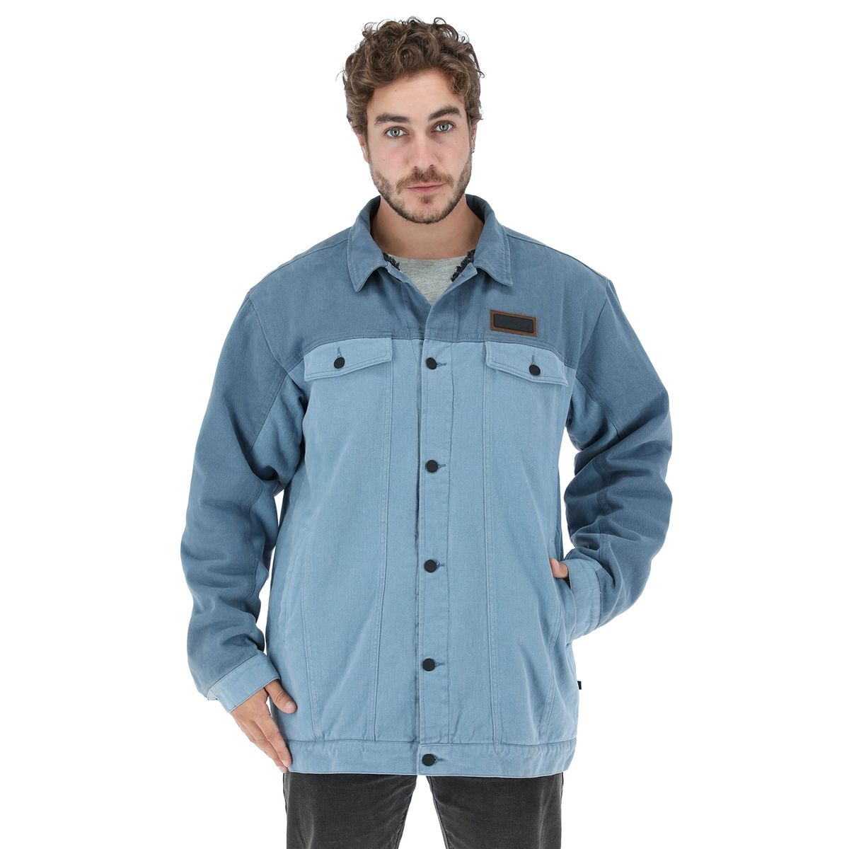 BUFFALO CHILE - Chaqueta Fiordo Chiporro Azul Hombre