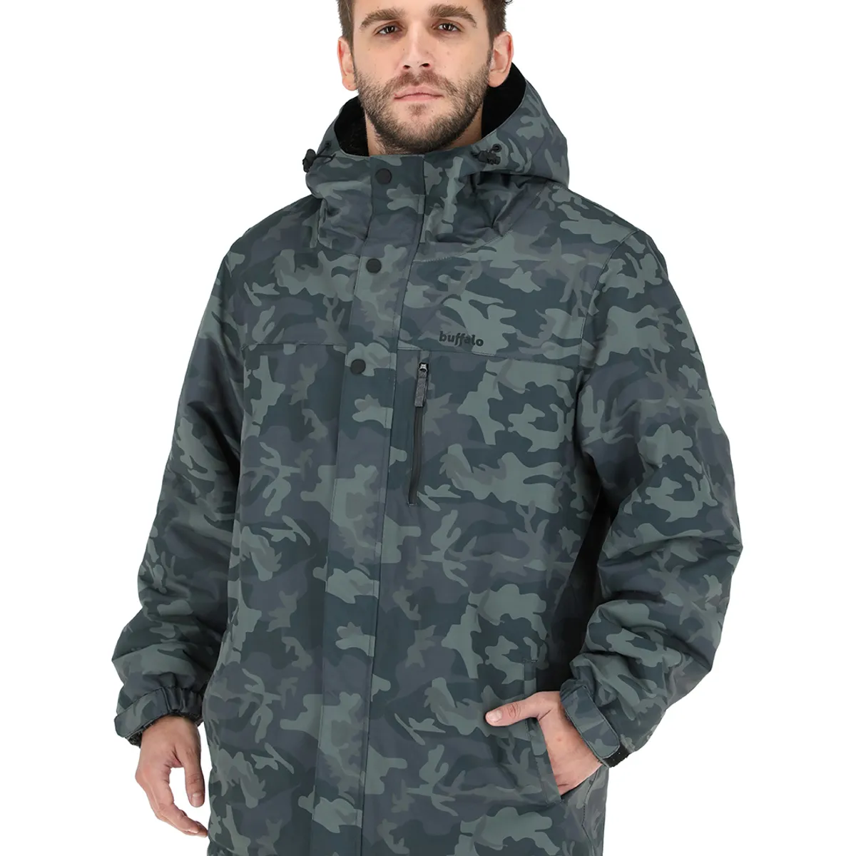 BUFFALO CHILE - Parka Impermeable Reversible Camaleon 2 Hombre Buffalo