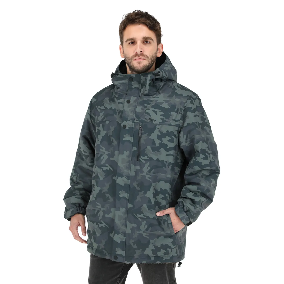 BUFFALO CHILE - Parka Impermeable Reversible Camaleon 2 Hombre Buffalo