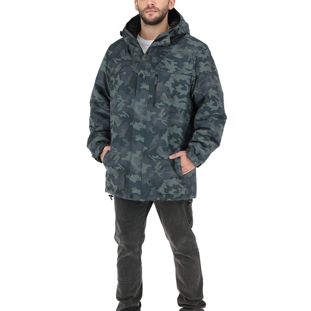 BUFFALO CHILE - Parka Impermeable Reversible Camaleon 2 Hombre Buffalo