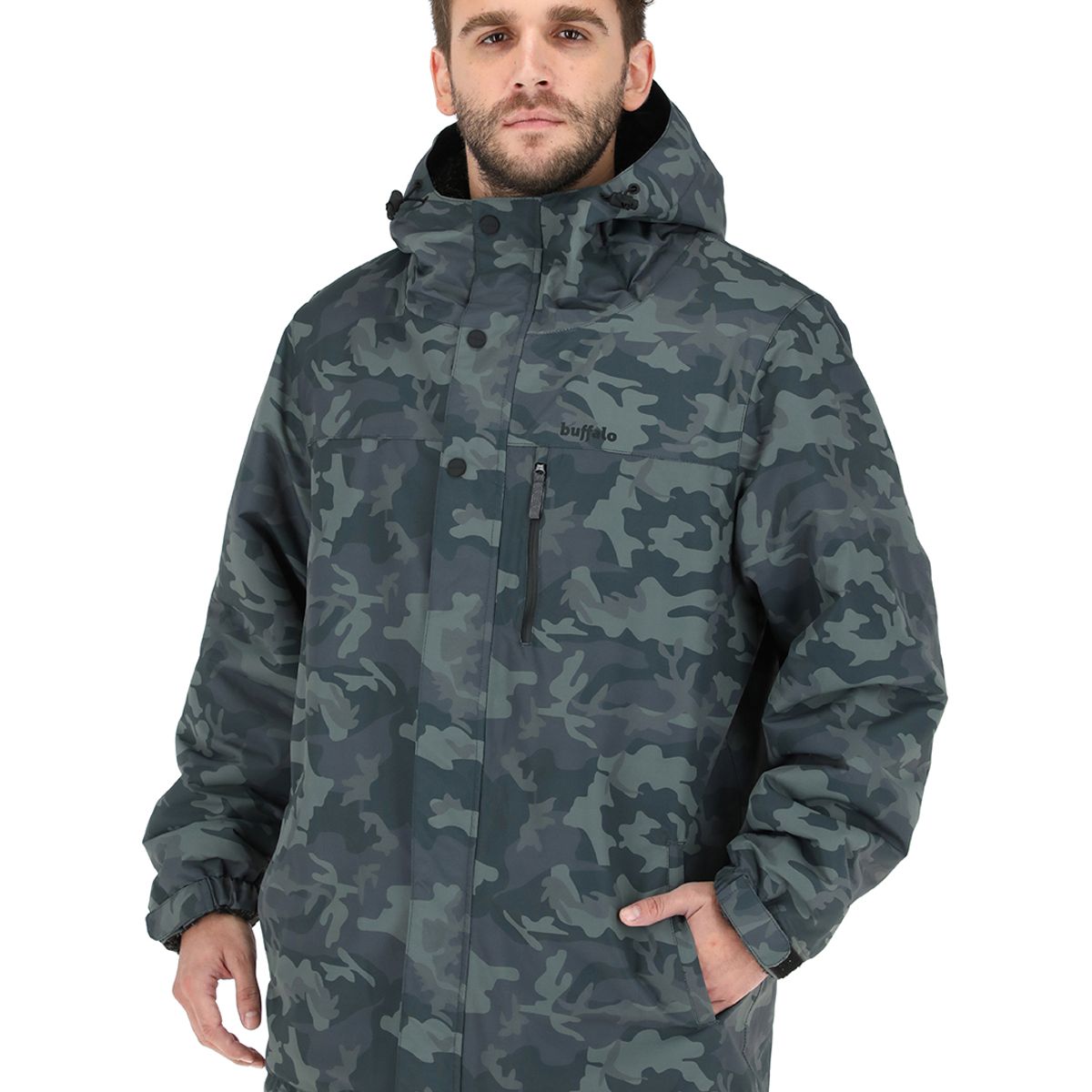 BUFFALO CHILE - Parka Impermeable Reversible Camaleon 2 Hombre Buffalo