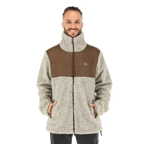 BUFFALO CHILE - Chaqueta Terrain Lana Jaspeado Hombre.