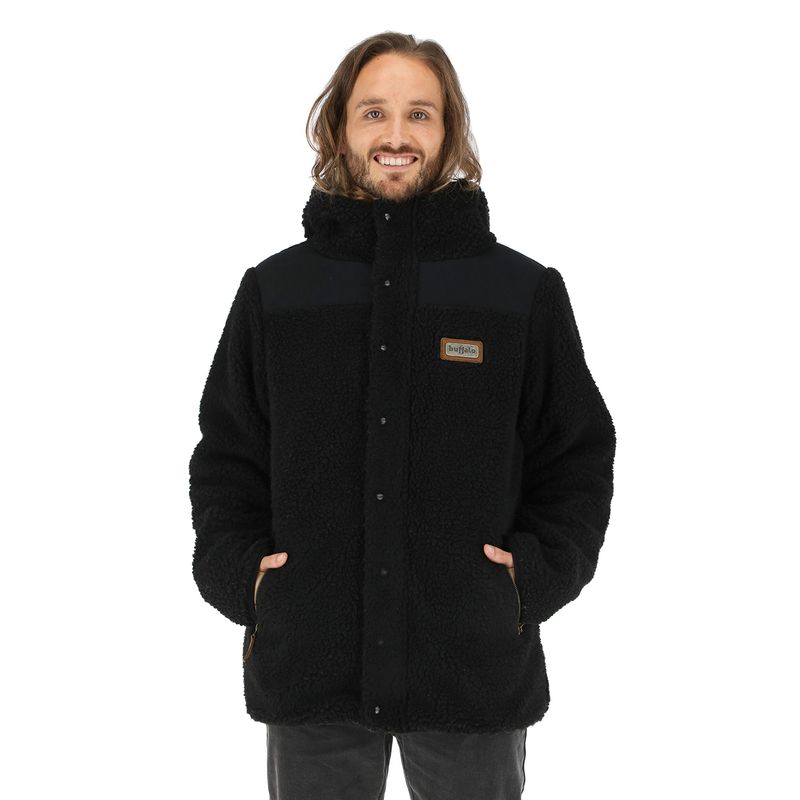 BUFFALO CHILE - Chaqueta Reversible Chipodos Negro - Diseño Azul Hombre
