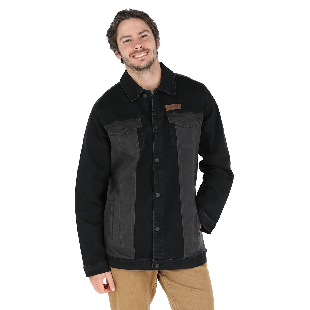 BUFFALO CHILE - Chaqueta Trupa Negro Hombre