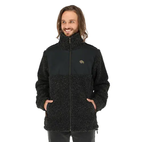 BUFFALO CHILE - Chaqueta Terrain Negro Jaspeado Hombre